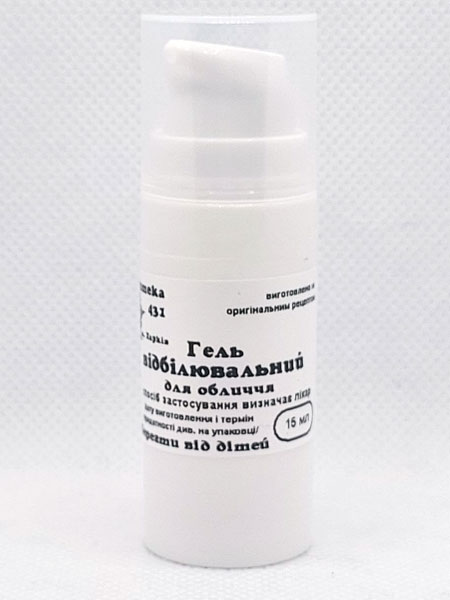 Гель отбеливающий для лица